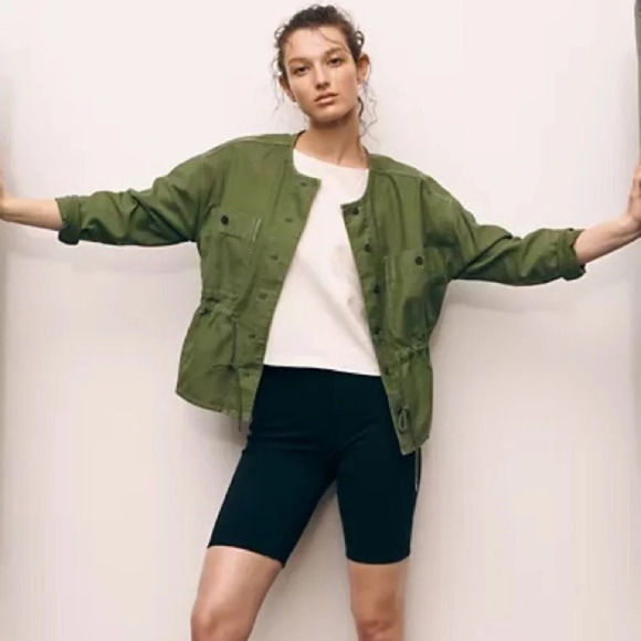 Madewell Claremont Drawstring Jacket AL889 Size XS cotton - Picture 3 of 13